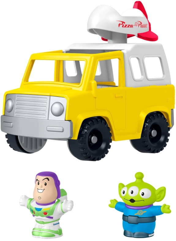 Fisher-Price Little People Pizza Planet Truck with Buzz Lightyear & Alien