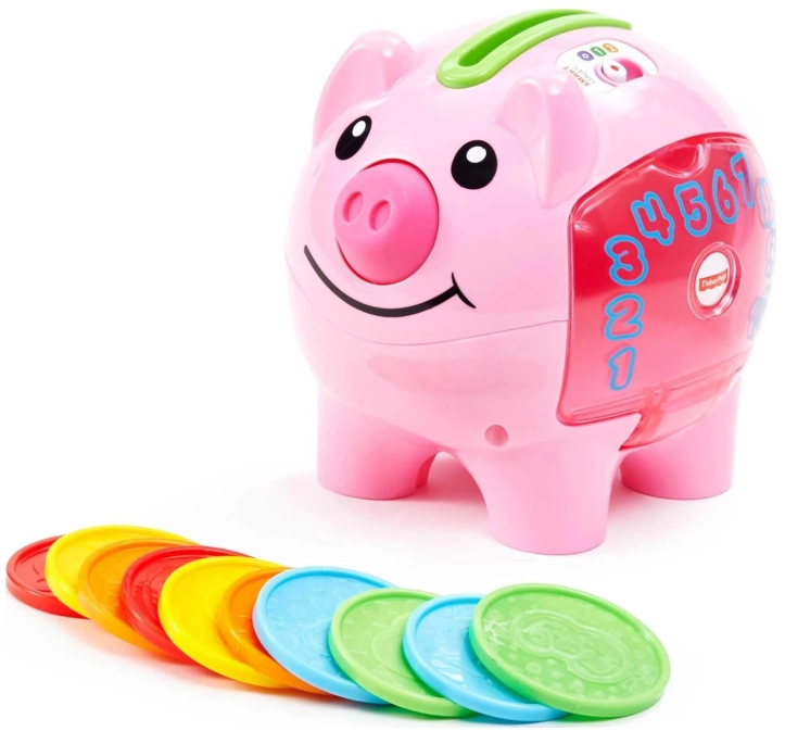 Fisher-Price Baby Toy Soothe 'n Snuggle Otter Portable Plush Sound Machine with Music Lights & Breathing Motion for Newborns 0+ Months