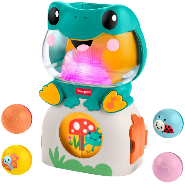 Fisher-Price Stacking Toy Baby's First Blocks Set of 10 Shapes for Sorting Play for Infants Ages 6+ Months